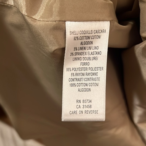 BCBG Max Azria knee-length belted plaid skirt with flounced back, size 2 - Picture 7 of 7